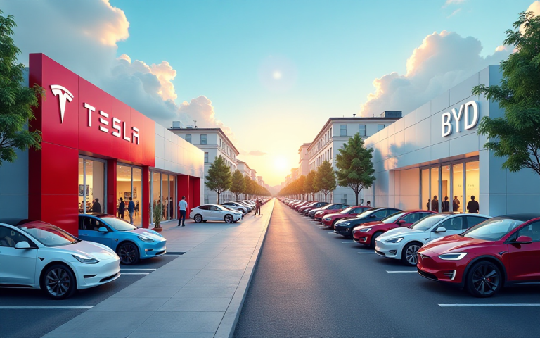 Tesla’s European sales slump deepens as BYD accelerates growth