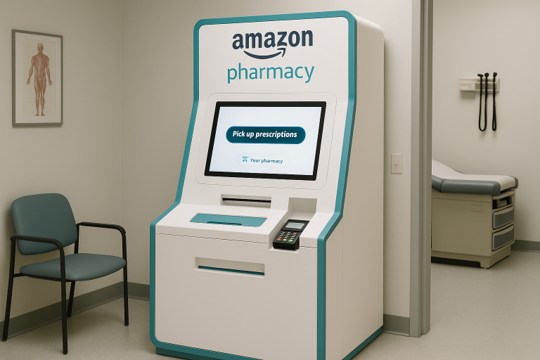 Amazon launches in-clinic prescription kiosks to simplify access, cut delivery costs