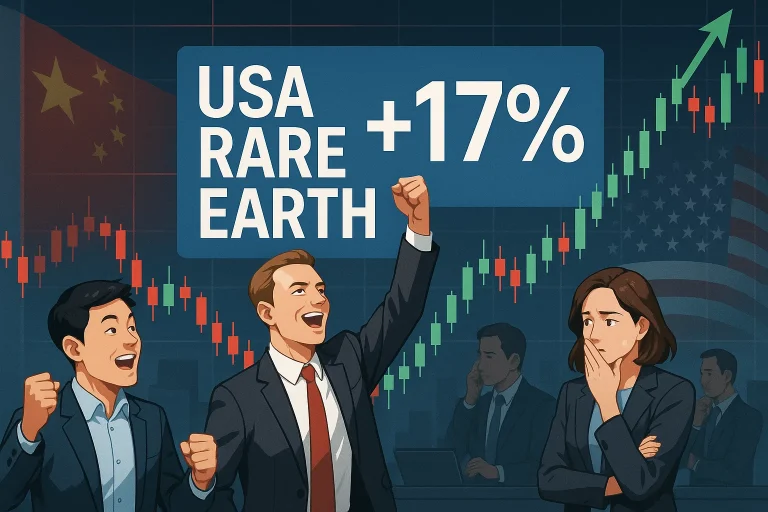 USA Rare Earth stock skyrockets 17%, but here’s why the rally may crash soon
