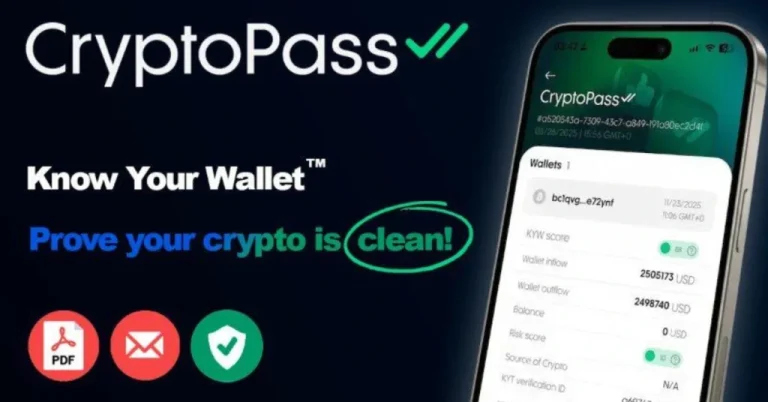 New App Helps Crypto Users Prepare Source-of-Funds and Wallet Verification Reports